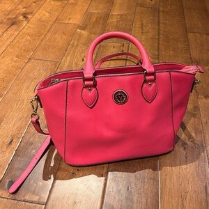 Anne Klein Vibrant Pink Satchel